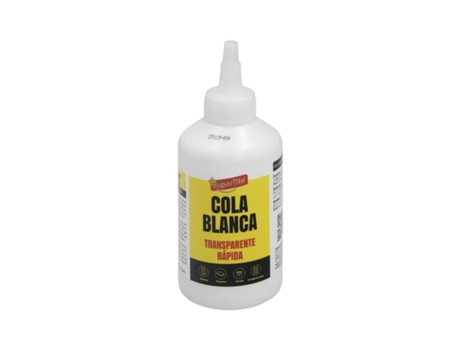 Cola Branca Transparente Frasco 250 Gr. Supertite