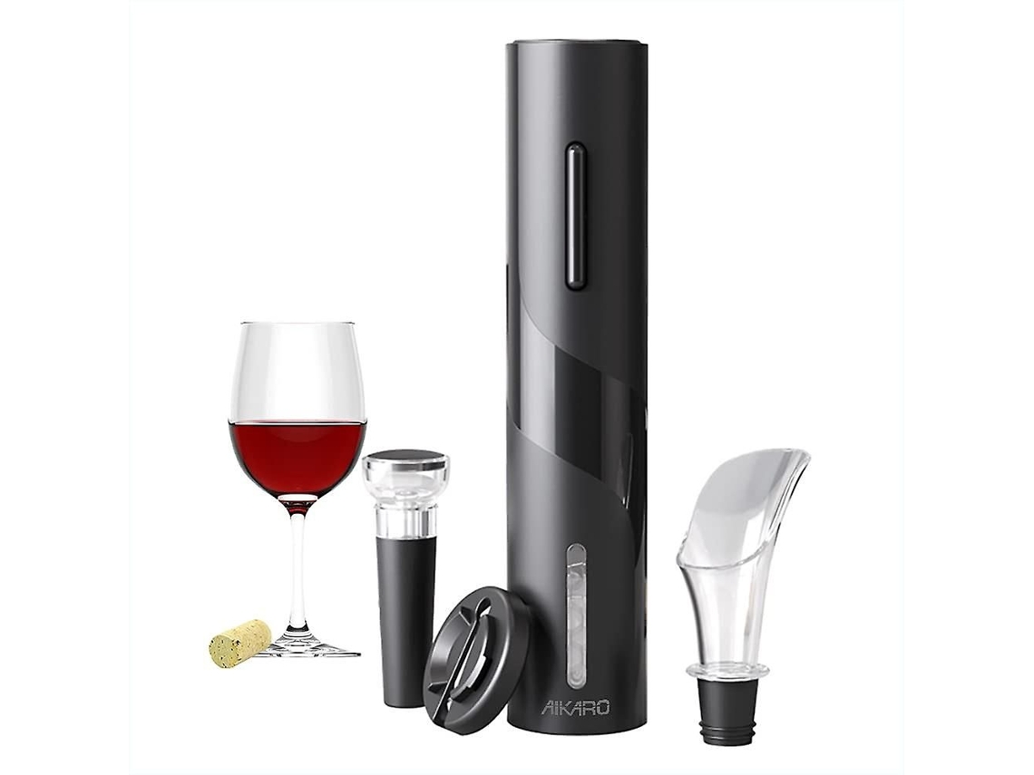 Abridor De Vinho Elétrico, Saca-rolhas Eletrônico Automático, Operado A Pilhas (conjunto)