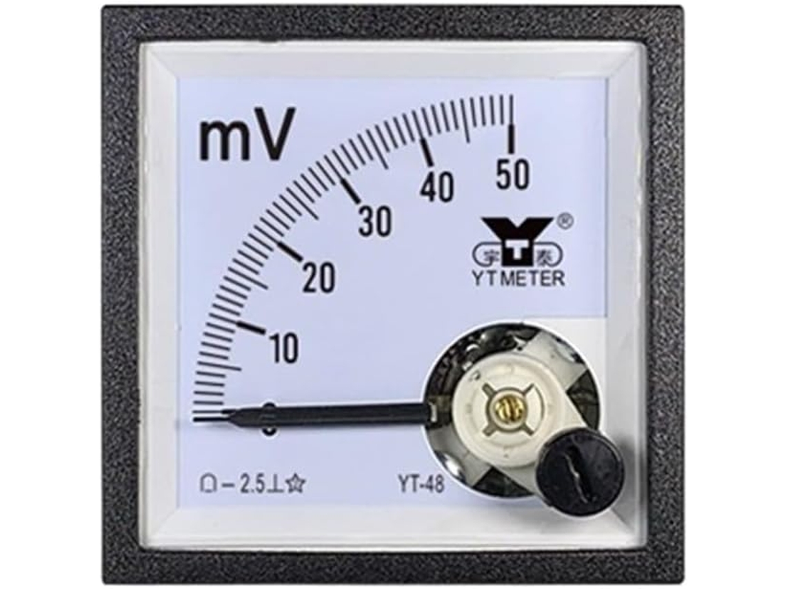 Milivoltímetro Cc Cp48 50mv 75mv 100mv 200mv 300mv 500mv 1000mv