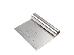 Cortador e Raspador de Massa Aco Inox com Unidades Medicao ZYBLSSBB