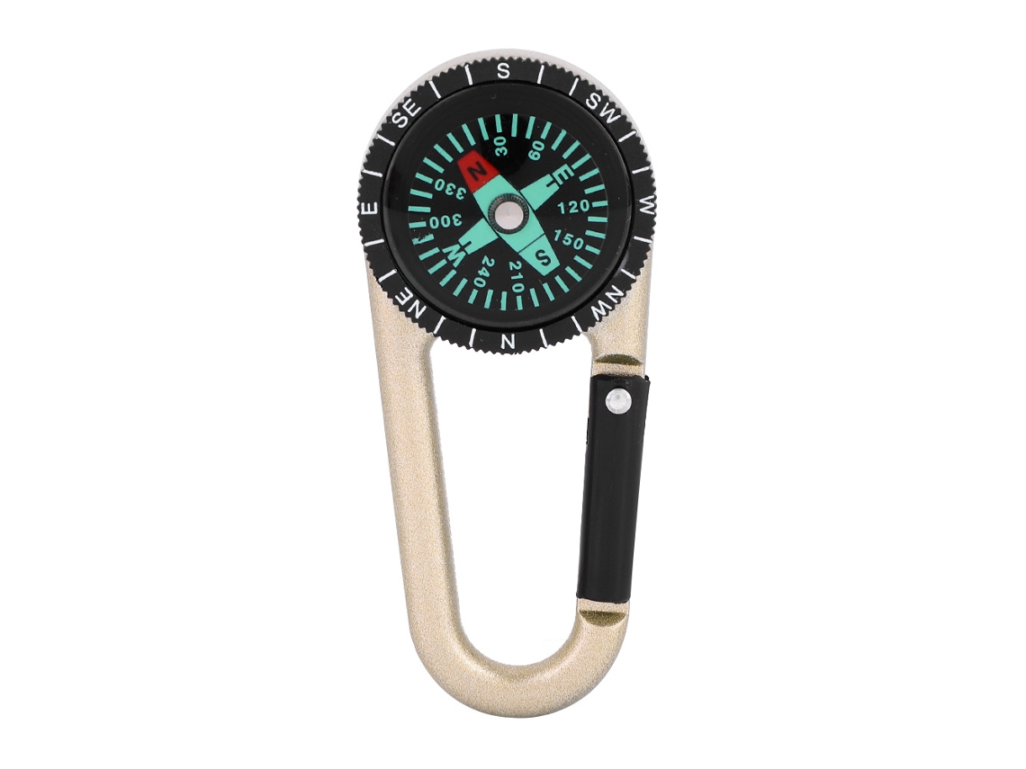 Carabina Metálica com Bússola para Camping