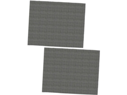 Conjunto de 2 tapetes antiderrapantes para chão, em espuma protetora, com recortes e confortáveis.