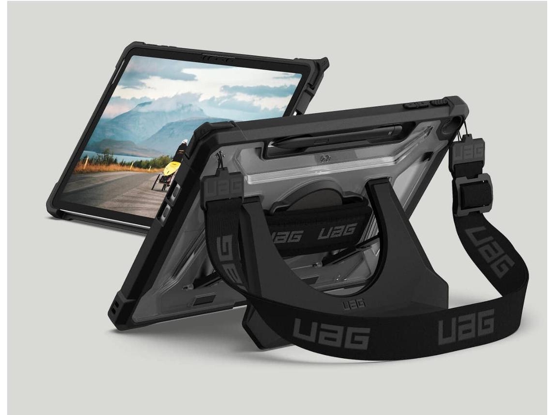 Capa URBAN ARMOR GEAR Microsoft Surface Pro 1st 12'' (Transparente - Preto)
