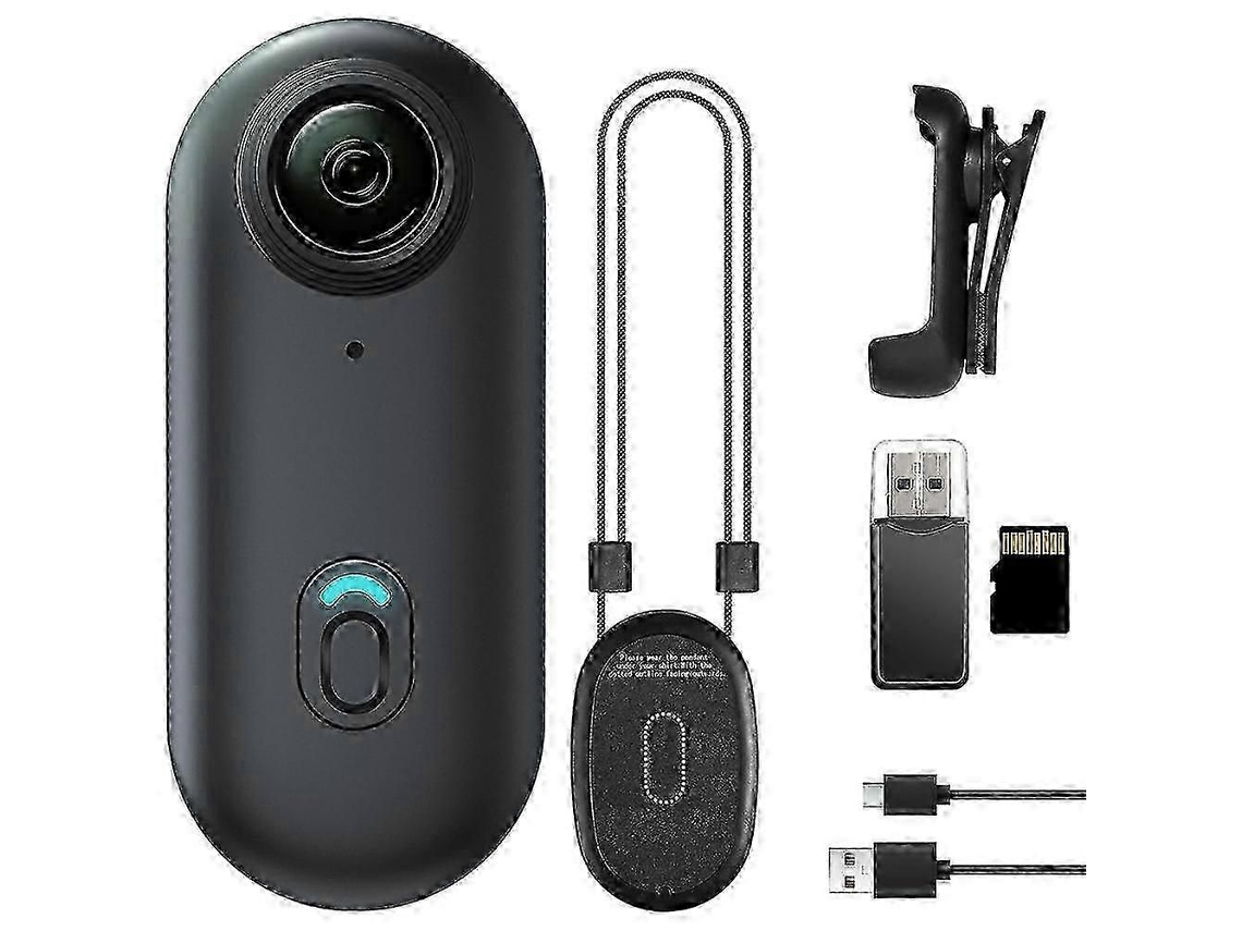 Mini Câmera de Ação 4k para Polegar, Câmera Vestível com Clipe de Mola Giratório 26s_hsub ELECTVAULT1