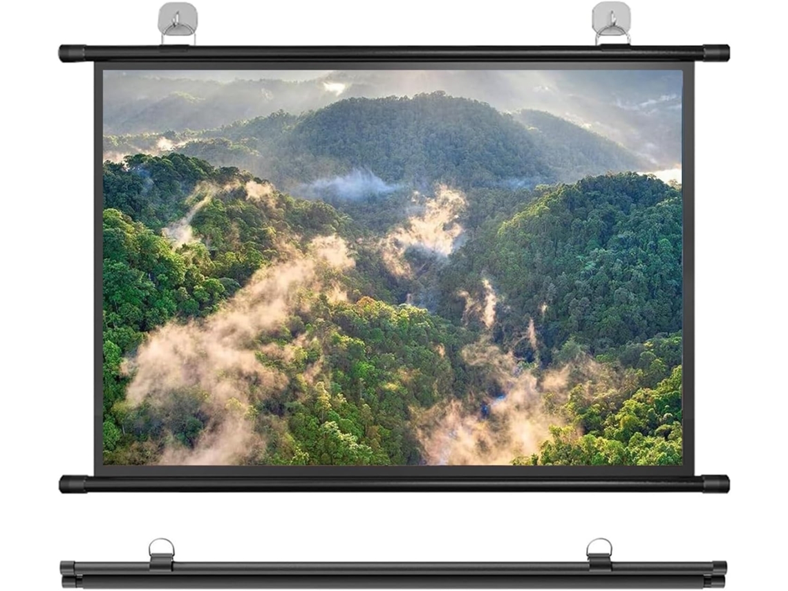 Tela de Projeção 40" 16:9 4:3 Hd, para Uso Doméstico e Externo