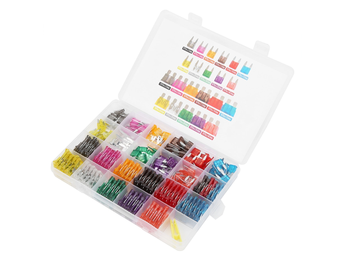 Kit De Fusíveis De Lâmina Laxiscreed Para Automóvel, Ideal Para Áudio, Luzes Frontais E Traseiras