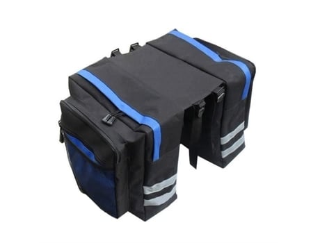 Bolsa Multifuncional para Bicicleta LETOUCH Azul para Mtb Sistema de Fixação de Quatro Alças de Prateleira