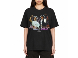Rockinstone Bill And Ted Light Show Black Adult T-shirt Size:m