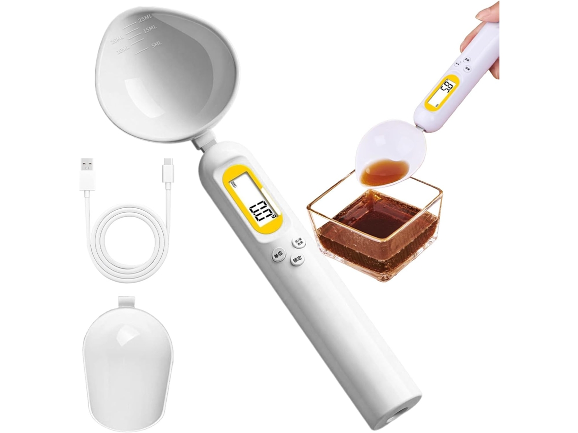 Conjunto De Colheres Medidoras, Utensílios De Cozinha Com Visor Lcd