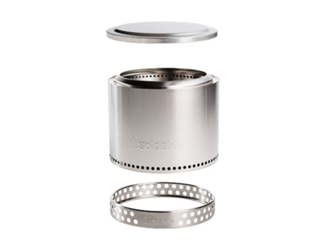 Pacote Esencial Braseiro Bonfire SOLO STOVE (49,5 x 44,5 cm - Aço Inoxidável)