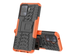 Capa Protetora Resistente A Impactos Com Textura De Pneu Para Oppo A94 4g, Em Tpu + Pc, Com Suporte.