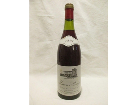 Vinho Tinto MAISON MÂCONNAISE 1986 (75 cl - 1 unidade)
