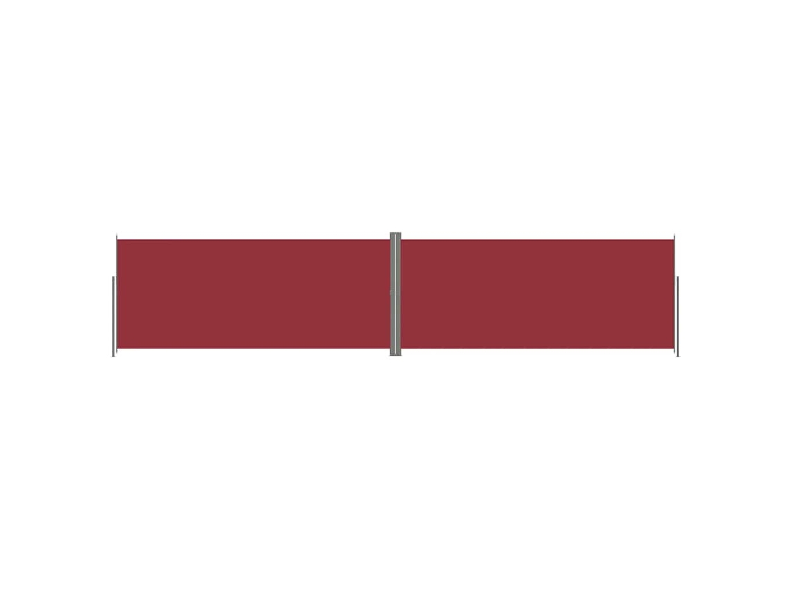 Toldo Lateral Retrátil 220x1000 Cm Vermelho MAISON EXCLUSIVE