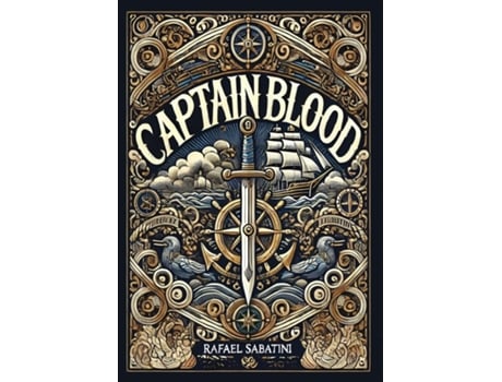 Livro Captain Blood de Rafael Sabatini (Inglês)