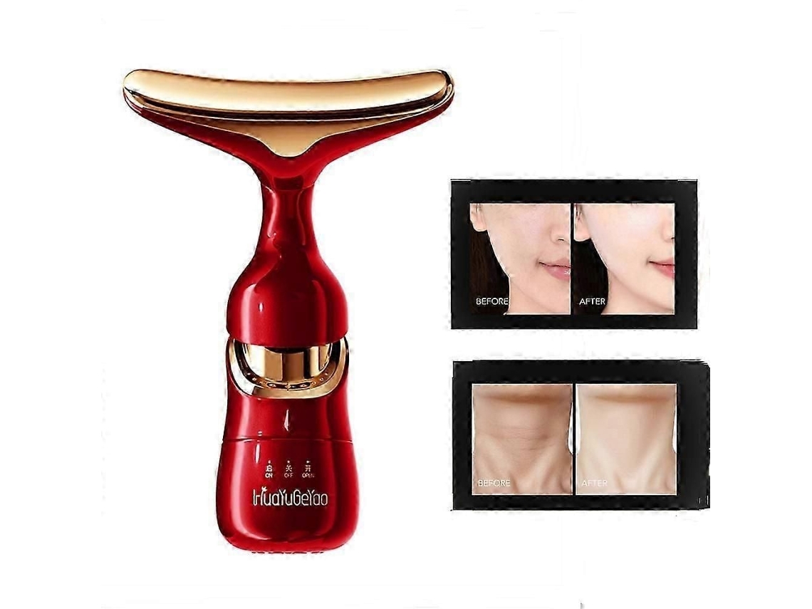 Masajeador Facial Eléctrico Led Belleza Cuello Estiramiento Cuidado Anti Envejecimiento Mujeres GOKOCO