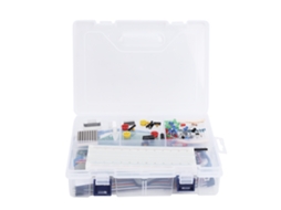 Kit básico iniciante com placa de desenvolvimento e componentes eletrônicos para R3 | S/MARCA