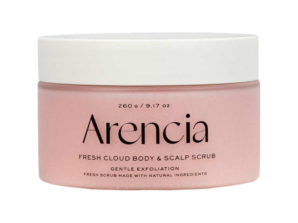 Arencia Fresh Cloud Esfoliante Corporal E Para Couro Cabeludo 2-em-1 260 G