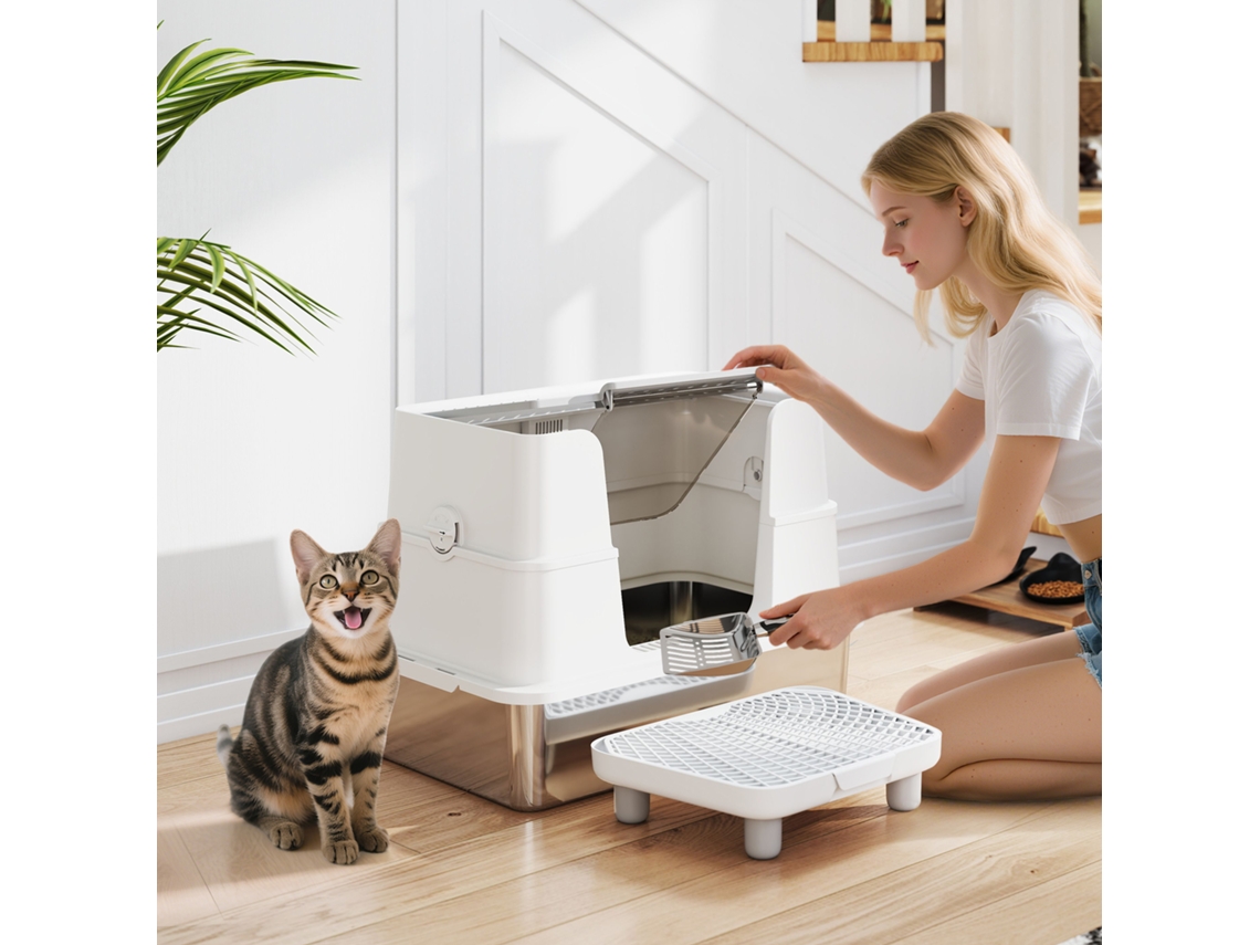 Caixa Para Gato, Em Abs, 44,5 X 40,2 X 60,2 Cm