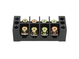 Barrera De Bornes De Gran Corriente Para Circuito De Tierra, 600v 60a, 4 Posiciones, Fácil Cableado