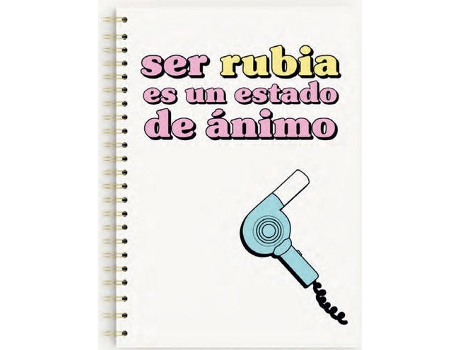 Livro Libreta A4 La Vecina Rubia de Vários Autores