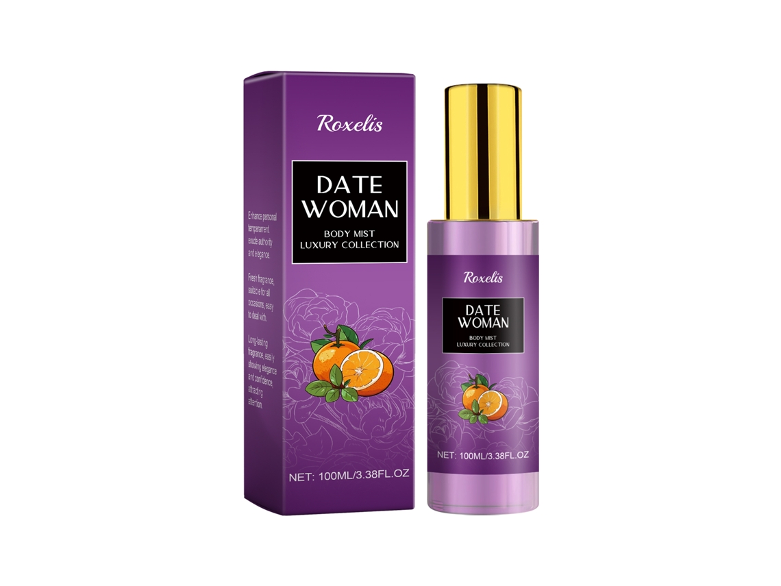 Perfume Roxelis LAXISCREED Spray Corporal com Aroma Jardim Chuva Rosa Madeira