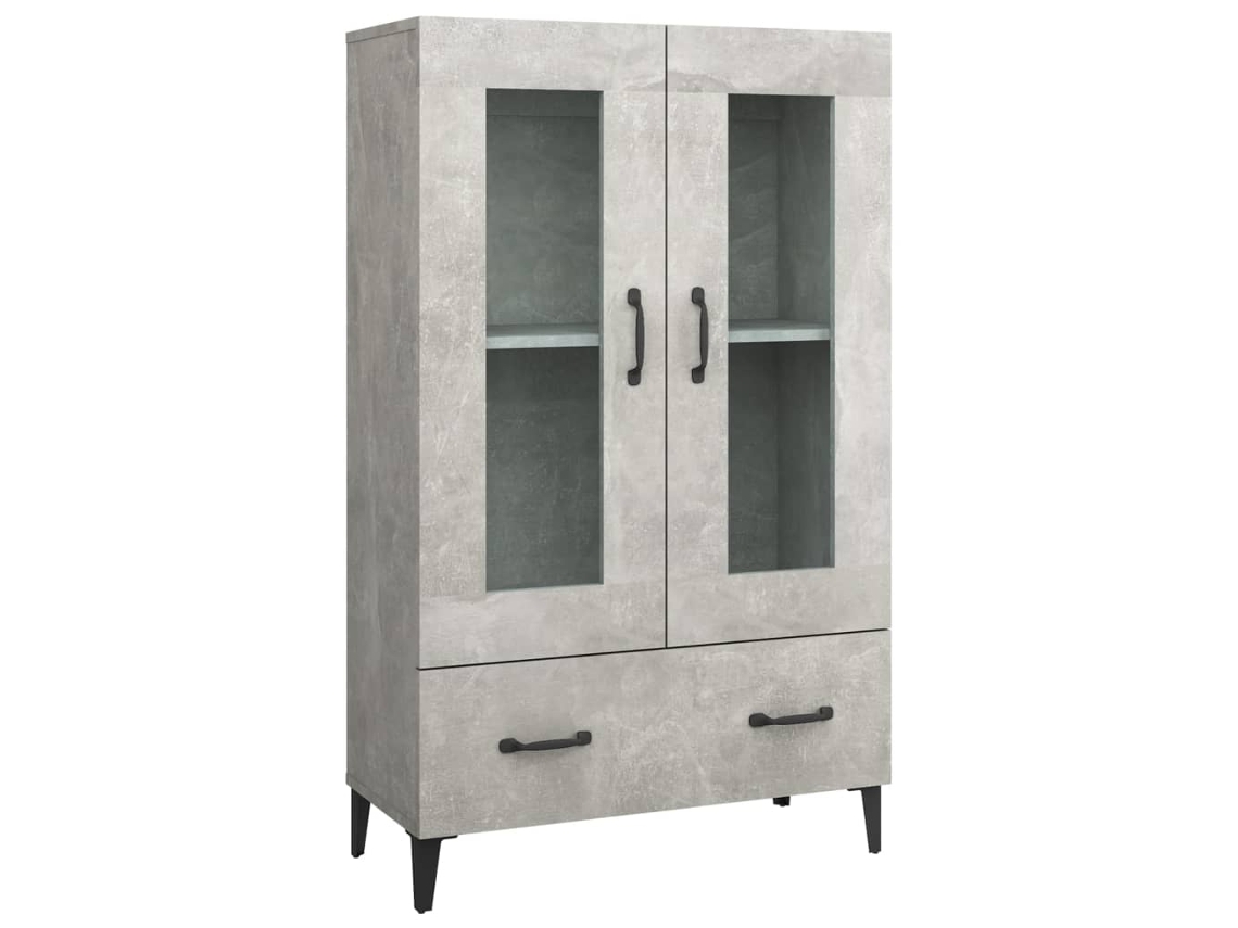 Highboard, Highboards Vidaxl Cinzeto Madeira Processada (n/a)