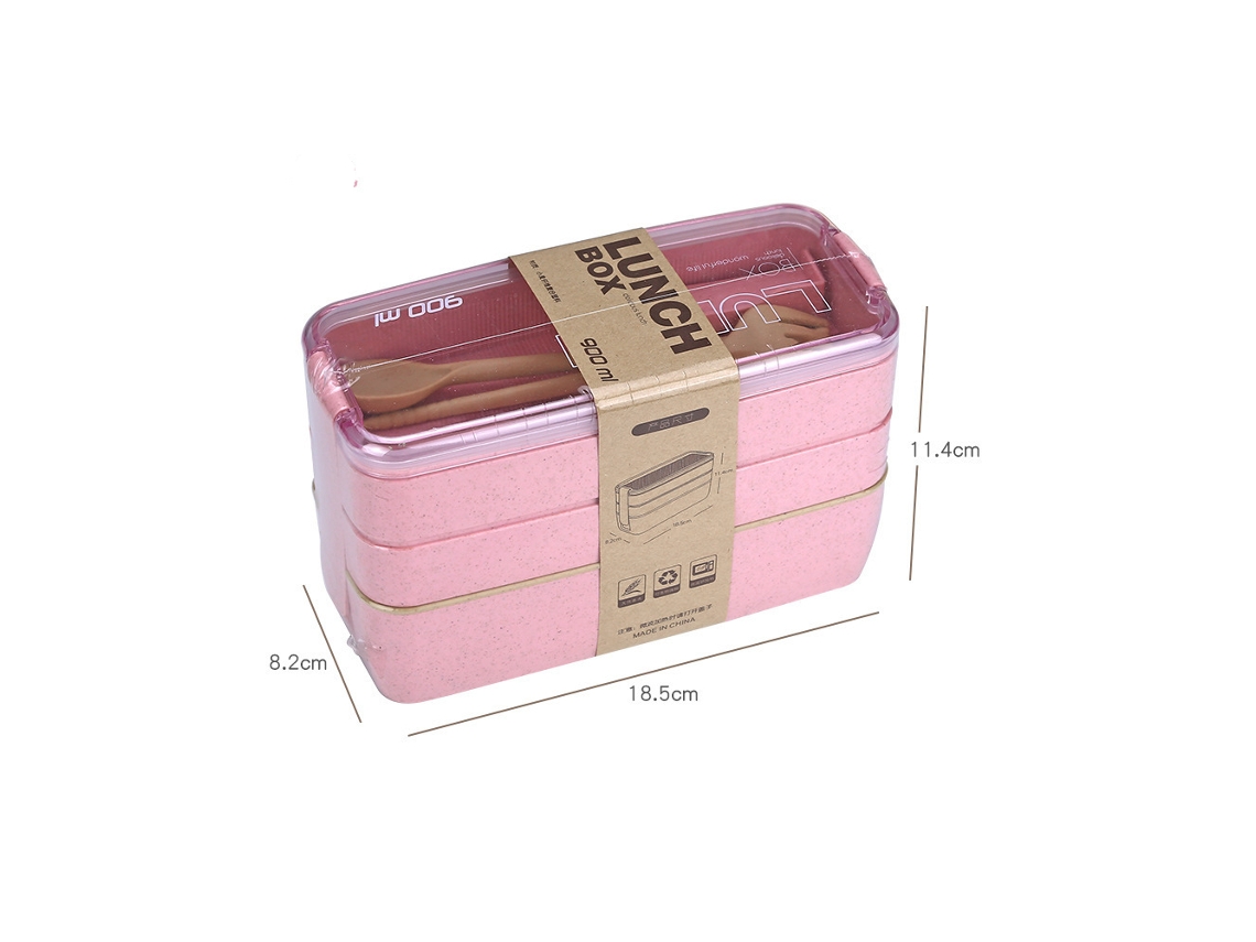 Lancheira Para Meninas Com Coração, Compartimento Separado Para Micro Ondas E Frutas Aquaforge