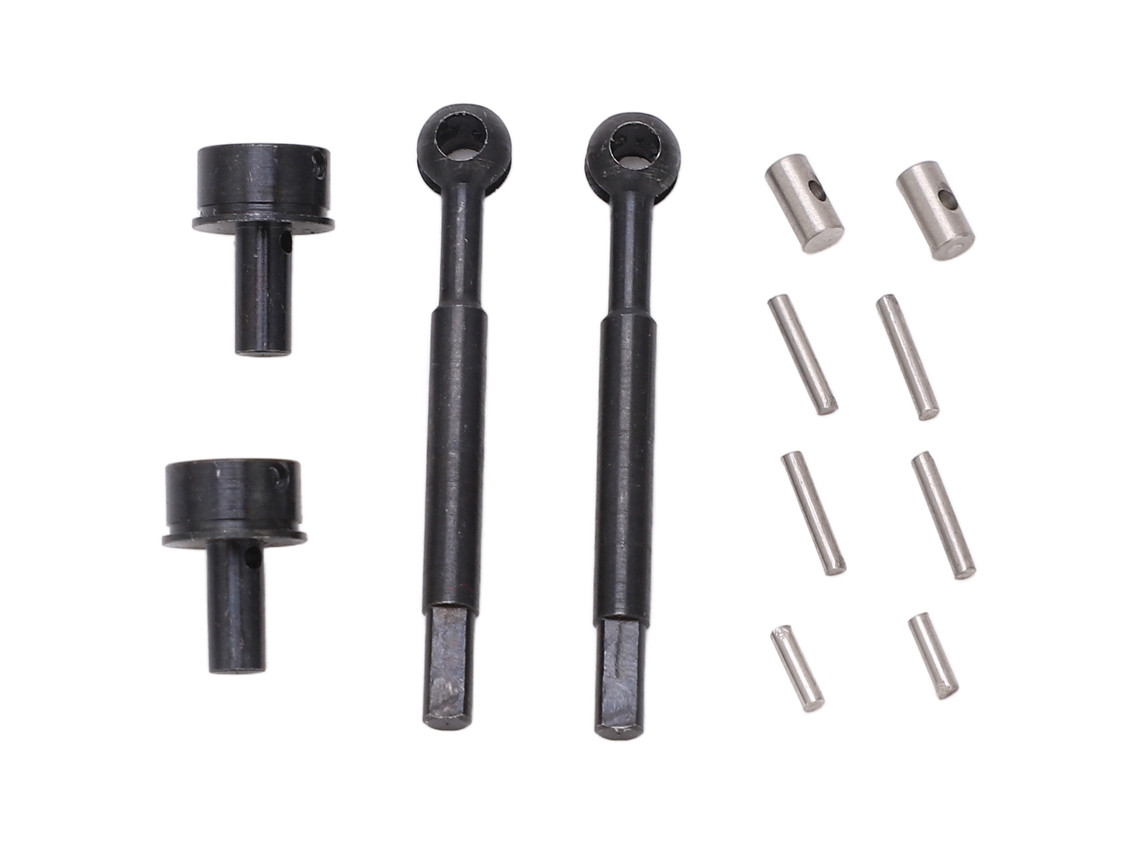 Kit De Eixo De Transmissão Dianteiro Cvd Rc Para Crawler Fms Fcx24 1/24 Peça De Reposição