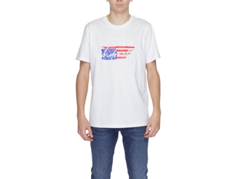 T-shirt De Homem Underclub Algodão Branco (m)