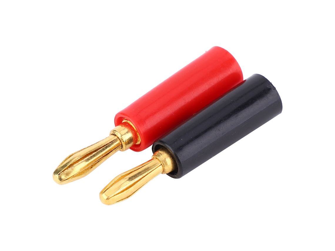 Conector Banana De Cobre Com 10 Pinos Ouro