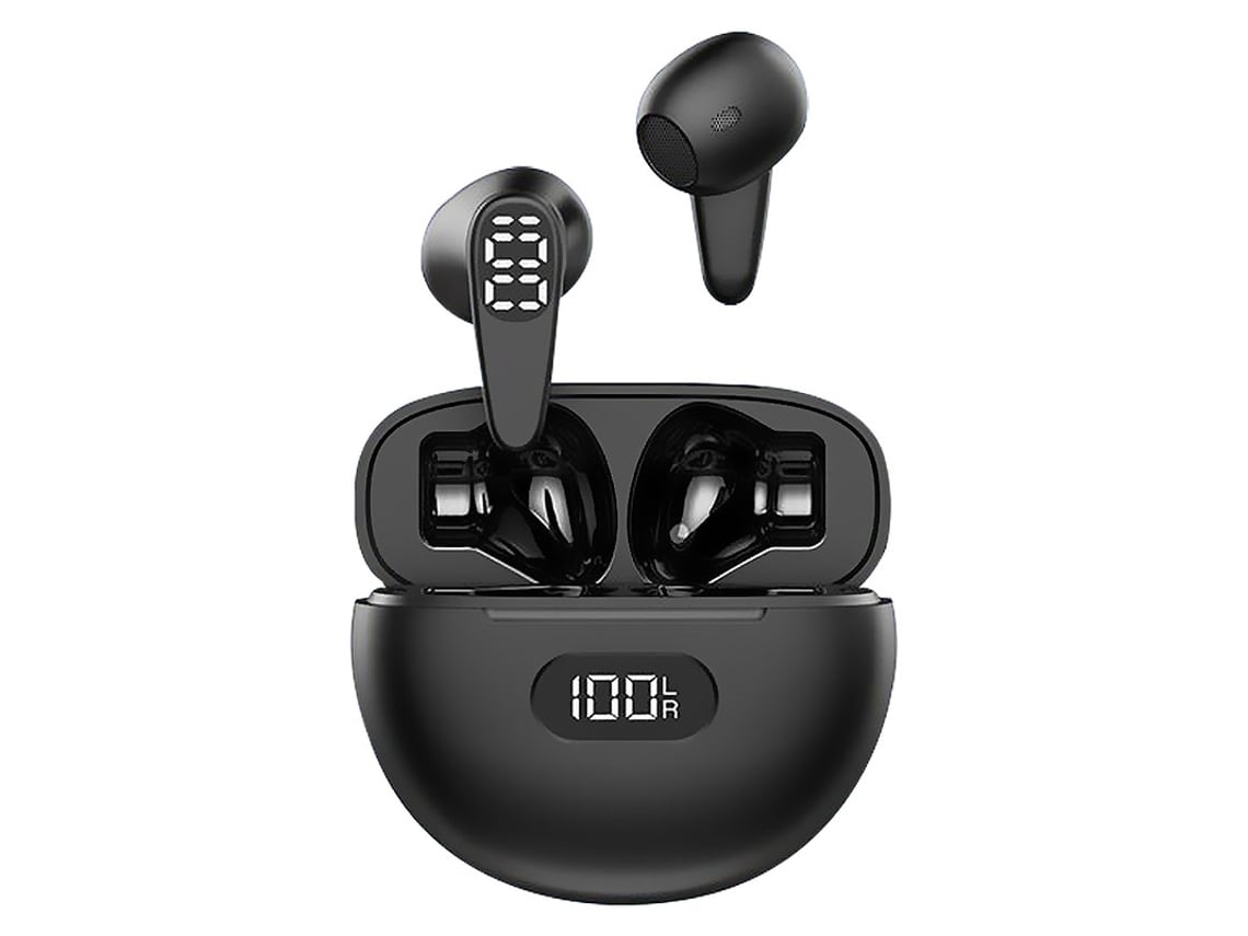 Auriculares Música Esportiva NISSGU True Wireless Bluetooth Preto