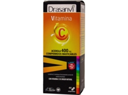 Suplemento Alimentar DRASANVI Vitamina C 400 Mg Masticable 60 Comprimidos