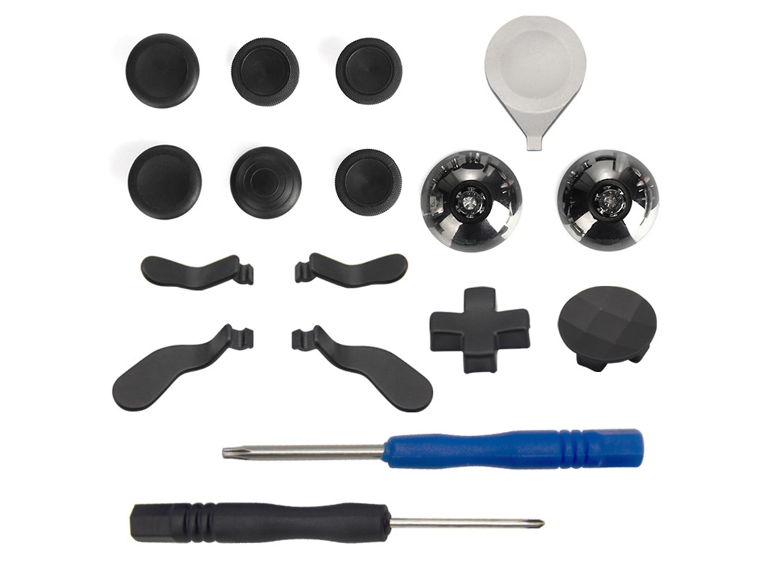 Conjunto De 17 Pás E Almofadas De Reposição Para Controlador Xbox One Elite Série 2