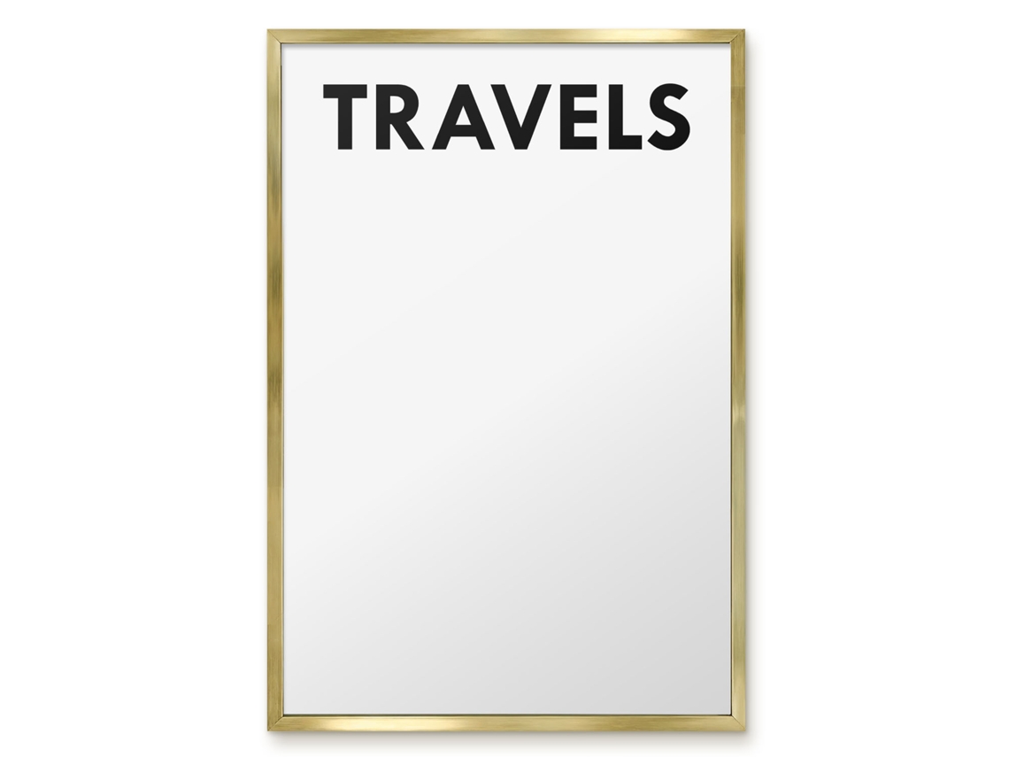 Magnetic Board Travels For The Living Room Espelharte (40x60 Cm)