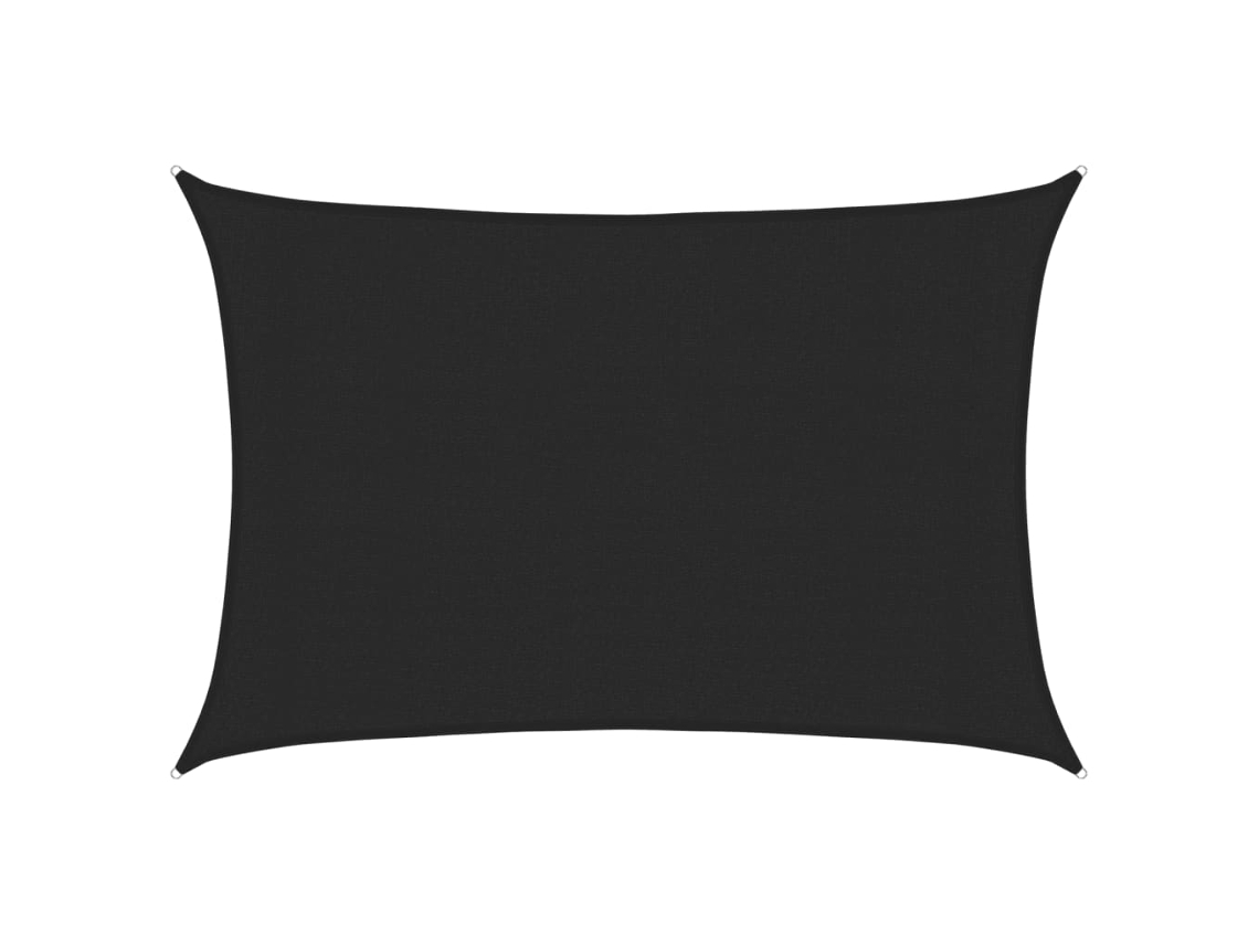 Sun Sail, Sun Sails Vidaxl Preto Polietileno (3 X 4 M)