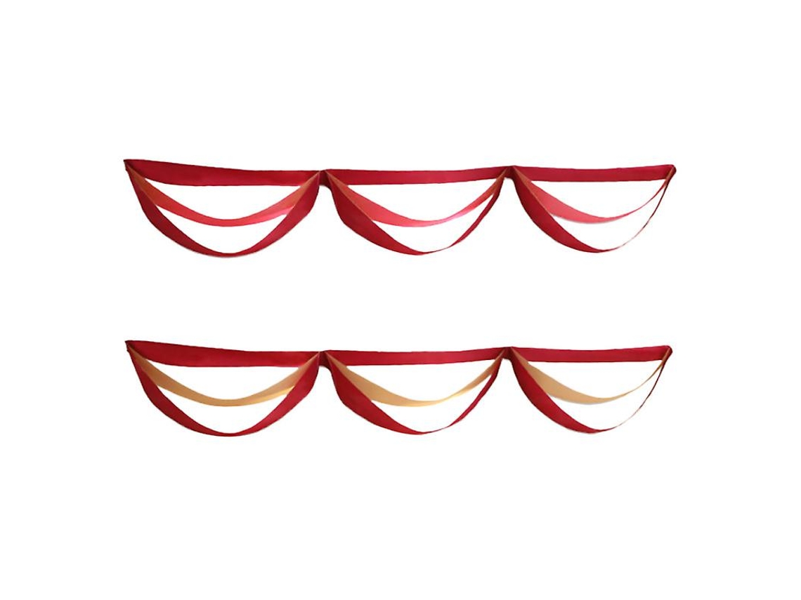 2Pcs Banners Festivos ALLINLESS