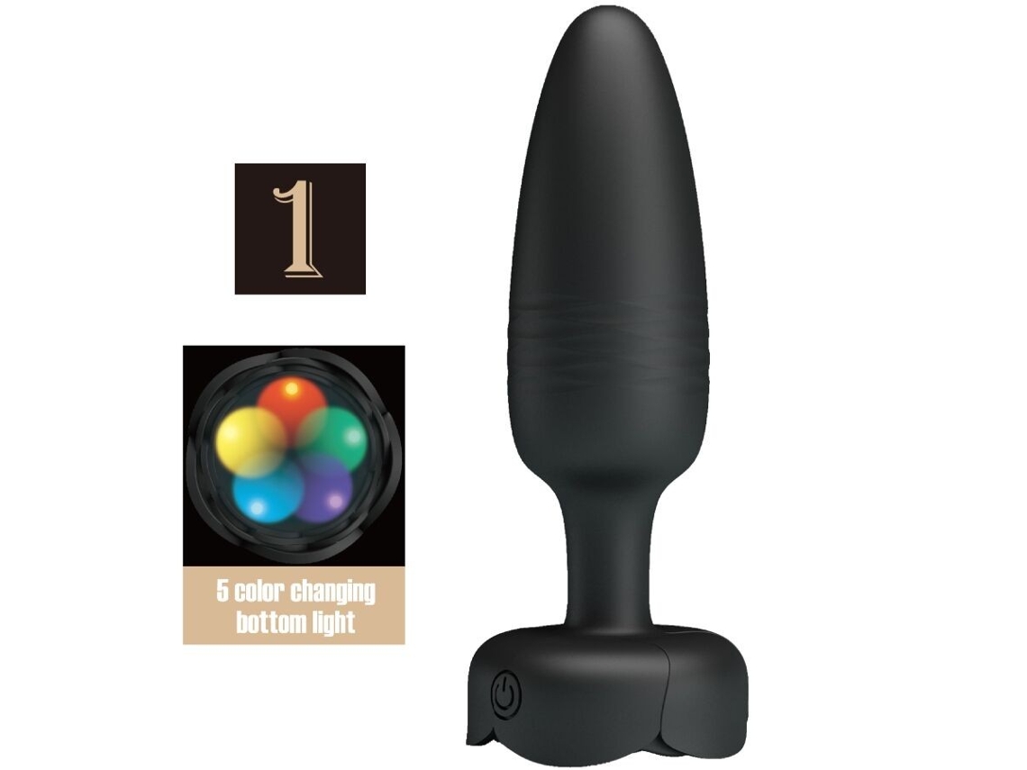 Pretty Love - Tarion Plug Anal Com Luz Led 12.5 Cm