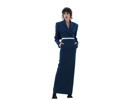 Blusão De Mulher Aniye By Overshirt Viscose Azul (m)