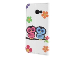 Capa De Celular Em Couro Estampado Para Samsung Galaxy A5 (2017)