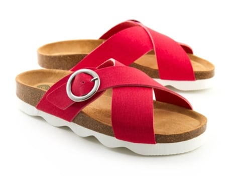 Chinelos De Mulher Dr. Brinkmann Dedo Elementy Syntetyczne Vermelho (42)