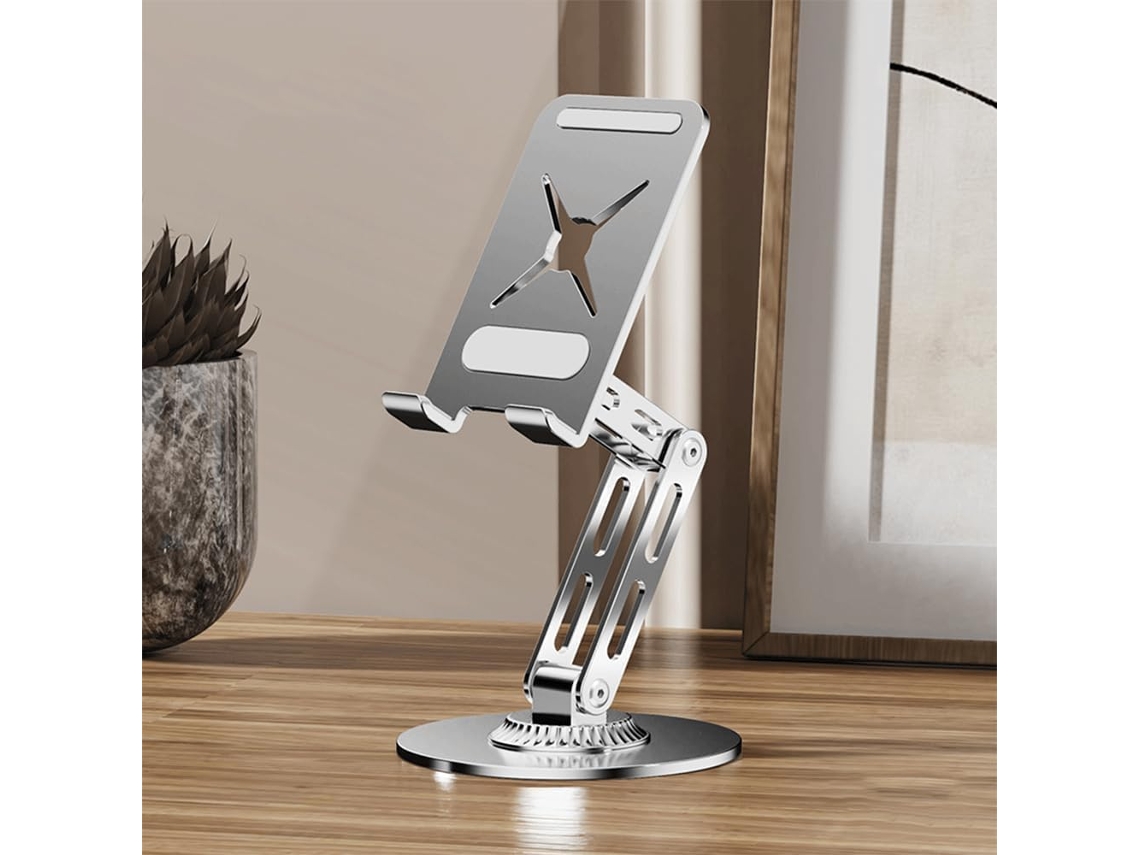 Suporte de Mesa AQUAFORGE Dobrável Duplo, Giratório 360°