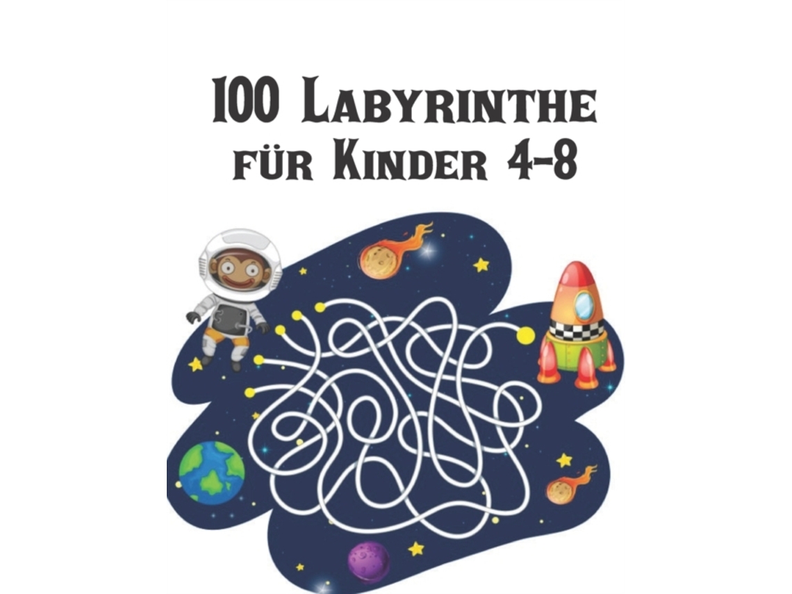Livro 100 Labyrinthe fur Kinder 48 de World e Qta (Alemão)