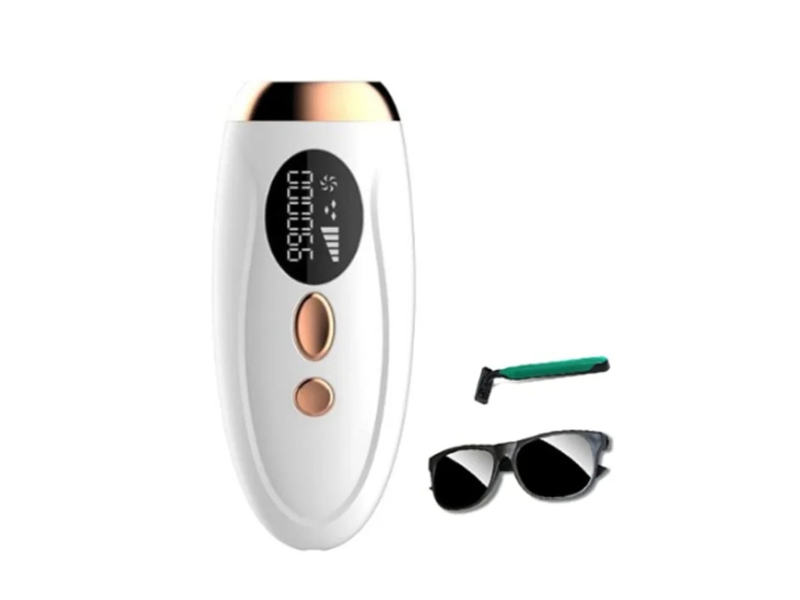 Depilação A Laser De Pulso Depilação Ipl Em Casa Para Mulheres E Homens Dispositivo De Depilação Permanente 1 Milhão De Flashes Branco Yizhood