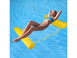 Rede Flutuante Multifuncional, Boia Inflável Para Piscina 4 Em 1