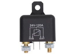 Relé Solenoide De Partida De Cobre 4 Pinos 120a 24v Para Carro Acessório Veicular
