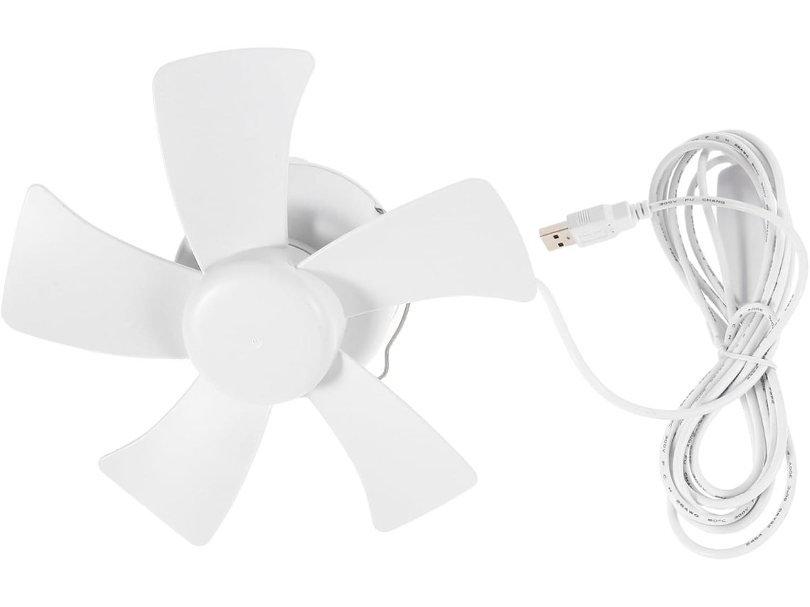 Ventilador Usb Compacto Para Barraca, Ideal Para Viagens E Camping, Sem Necessidade De Furar, Pequeno.