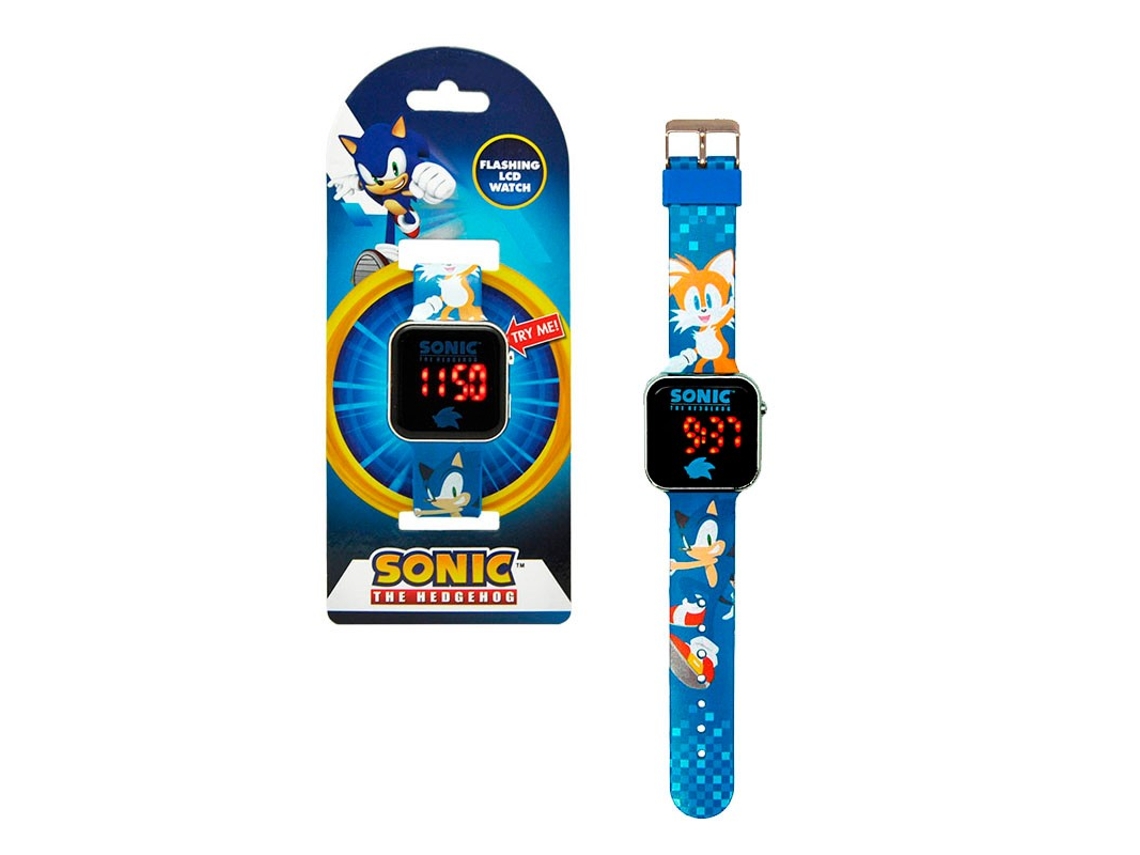Relógio Infantil KIDS EUROSWAN Led Sonic (Idade Mínima Recomendada: 3 anos)