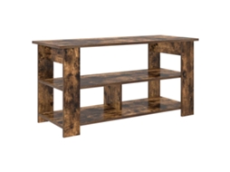 Conjunto 1 Suporte Para Tv Vidaxl Castanho Derivados De Madeira (100 X 40 X 50 Cm)