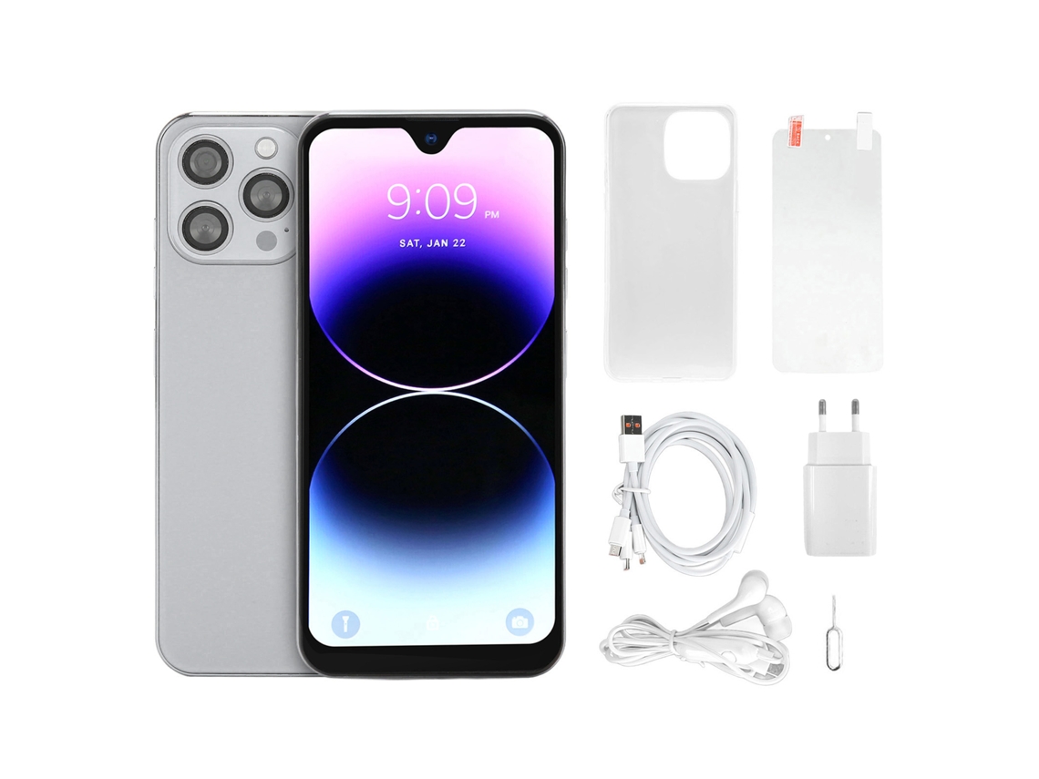 Smartphone Laxiscreed 4g Desbloqueado Com 8gb Ram E 256gb De Armazenamento Dual Sim