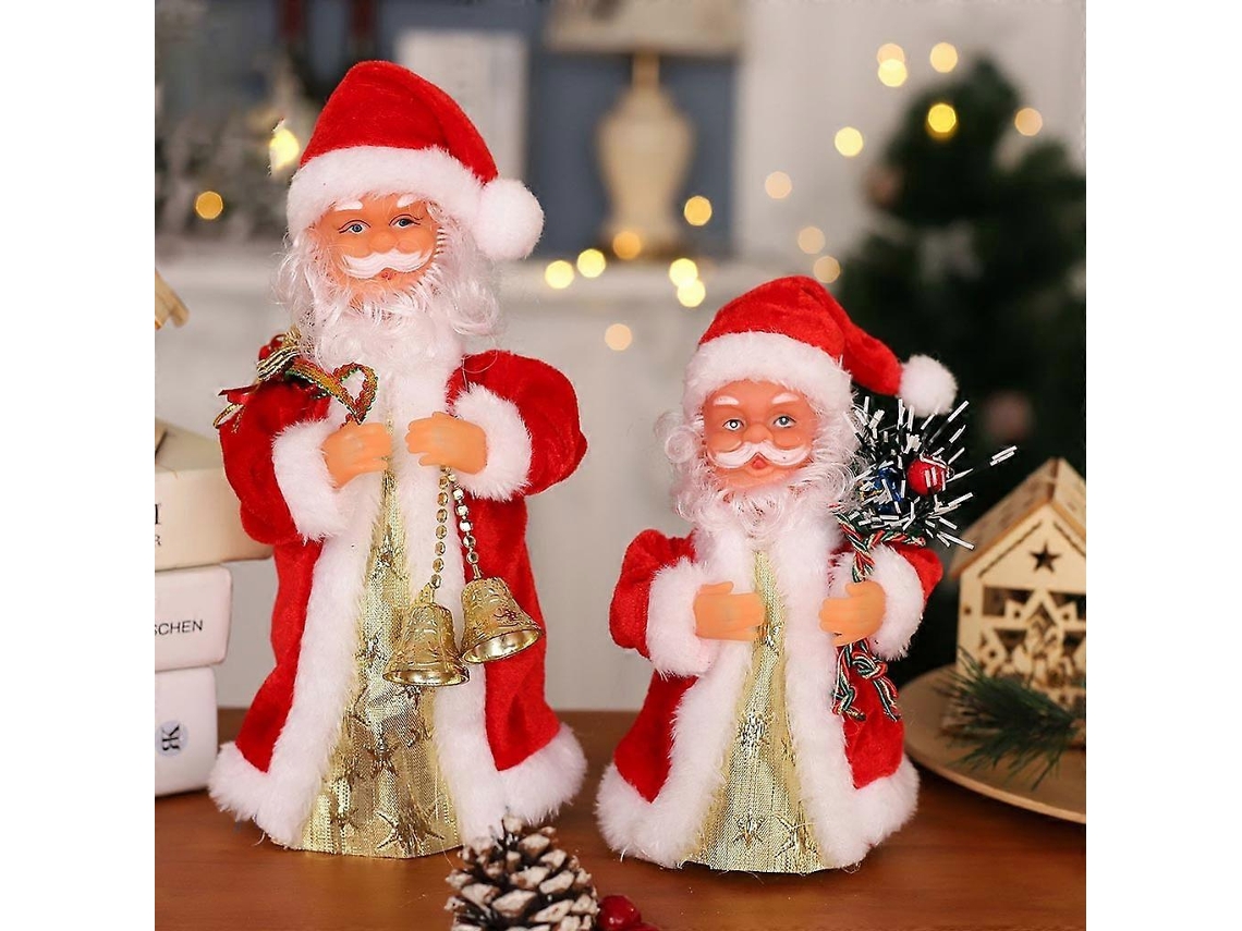 Boneco De Natal Elétrico Com Movimento E Música